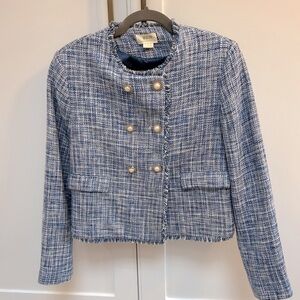 Maeve Anthropologie tweed lady jacket